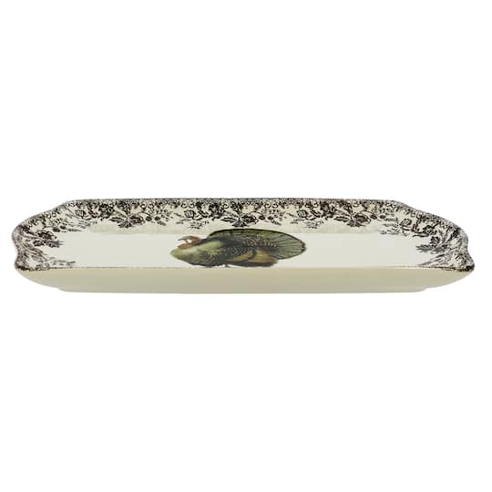 16" x 8" Turkey Ceramic Serving Plate by Ashland®
